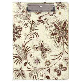 Pranchetas Padrão Incolor Floral