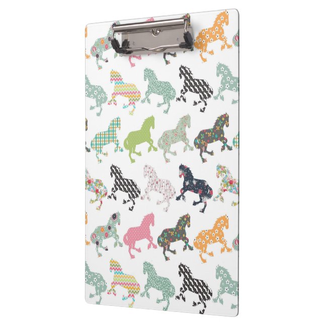 Pranchetas Padrão legal incrível de cavalos de tendências, fl (Esquerda)