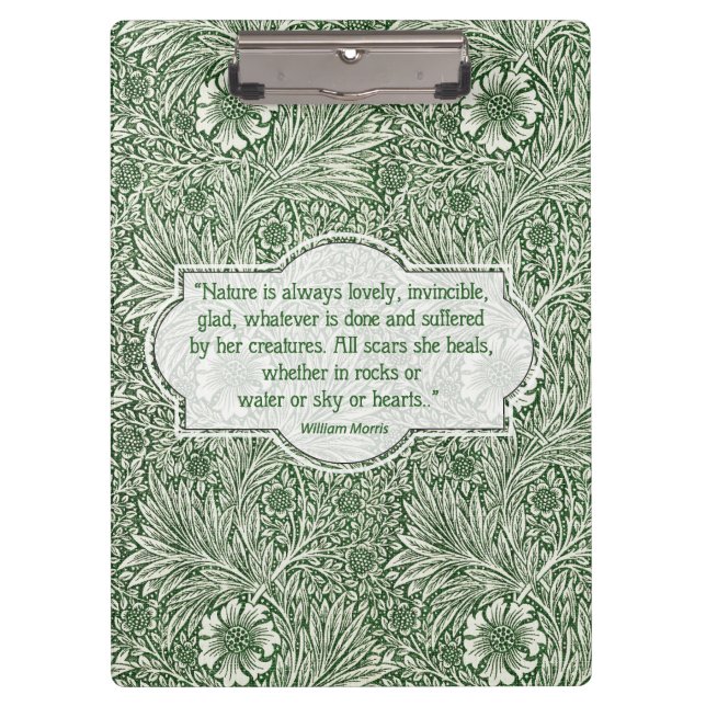 Pranchetas Padrão Marigold - William Morris (Frente)