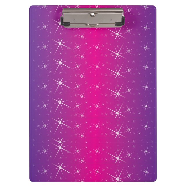 Pranchetas Padrão Rosa Estrela (Frente)