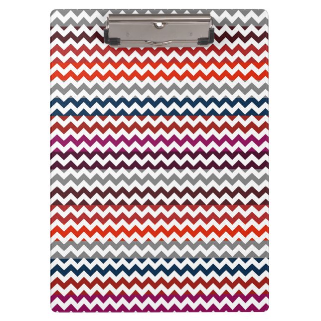Pranchetas Padrão Trendy Chevron Zigzag 4 (Frente)