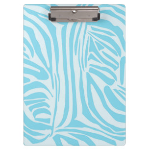 Pranchetas Padrão Zebra Azul