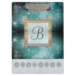 Pranchetas Padrões de monograma Na moda modernos Flocos de ne