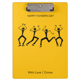 Pranchetas Pai dos Dançarinos do Partido da Felicidade Silhou