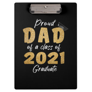 Pranchetas Pai orgulhoso de uma classe de Formando 2021