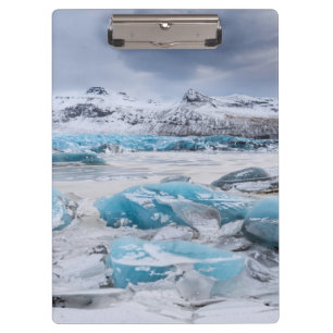 Pranchetas Paisagem de gelo glaciar, Islândia