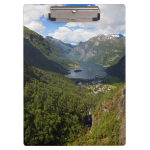 Pranchetas Paisagem do Fiorde de Geiranger, Noruega