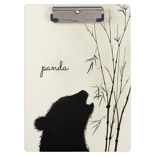 Pranchetas Panda Silhouette (Frente)