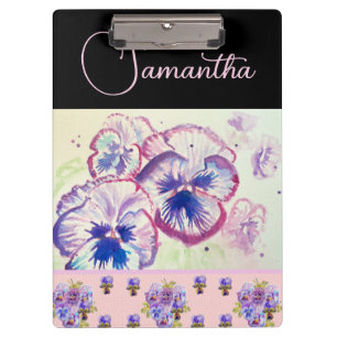 Pranchetas Panteras cor-de-rosa Pansias aquáticas Flor Flor