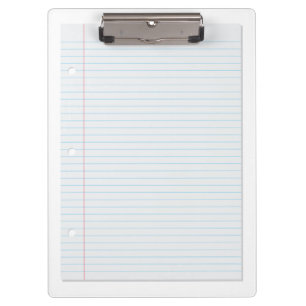 Pranchetas Papel alinhado