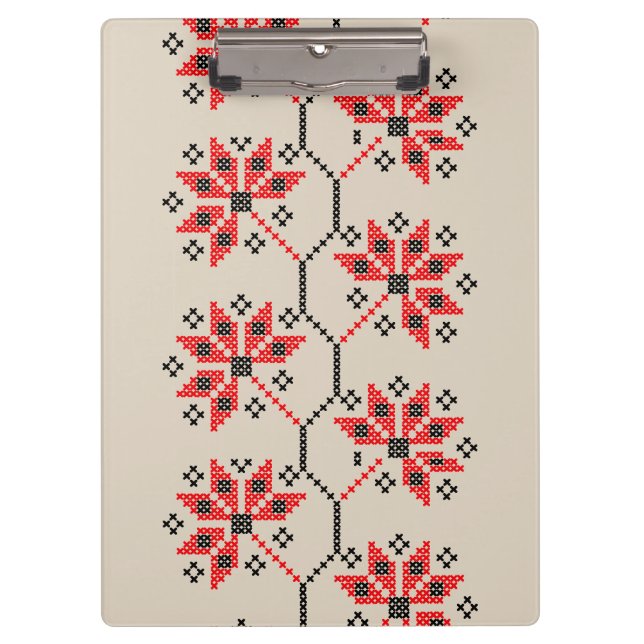 Pranchetas Papel de carta inspirado no Folk (Frente)