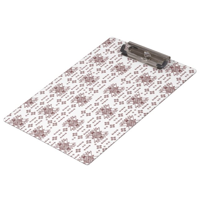 Pranchetas Papel de embrulho branco simétrico, que inclui um  (Inclinado)