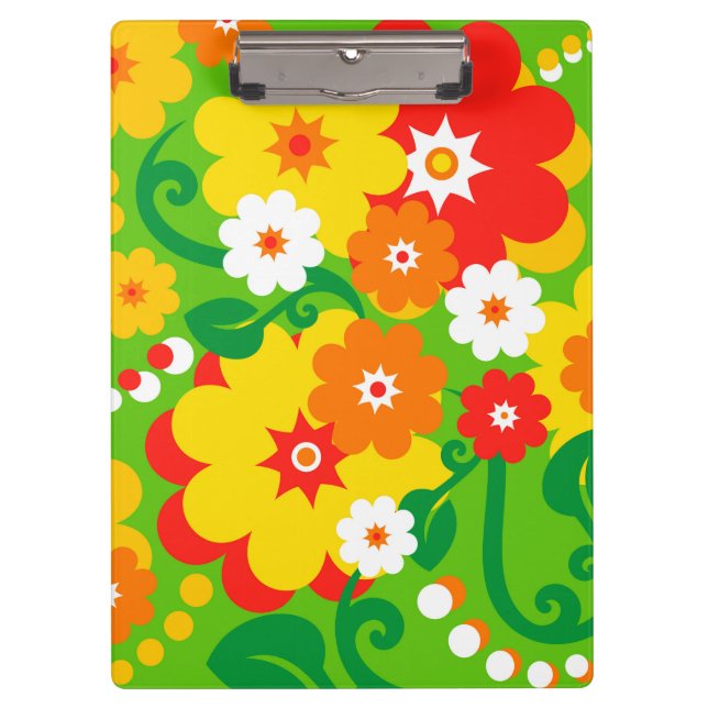 Pranchetas Papel de parede de alimentação da Flor Engraçado (Frente)