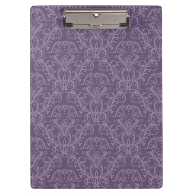 Pranchetas Papel de parede floral roxo 2 (Frente)
