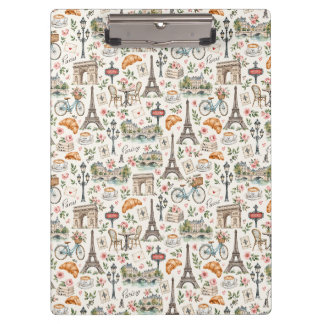 Pranchetas Paris Icons Chic Design