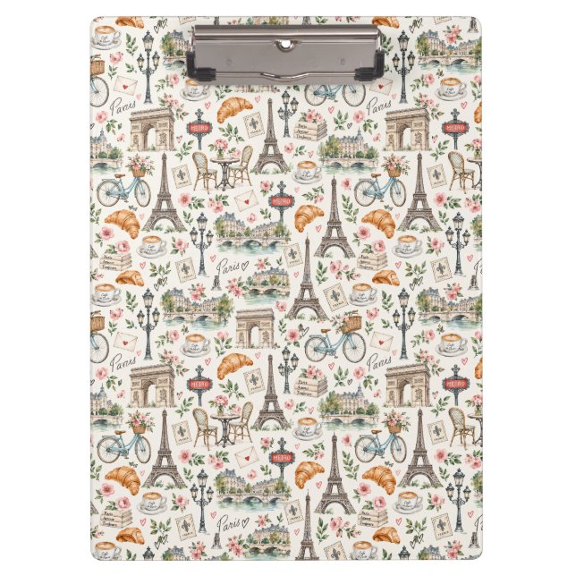 Pranchetas Paris Icons Chic Design (Frente)