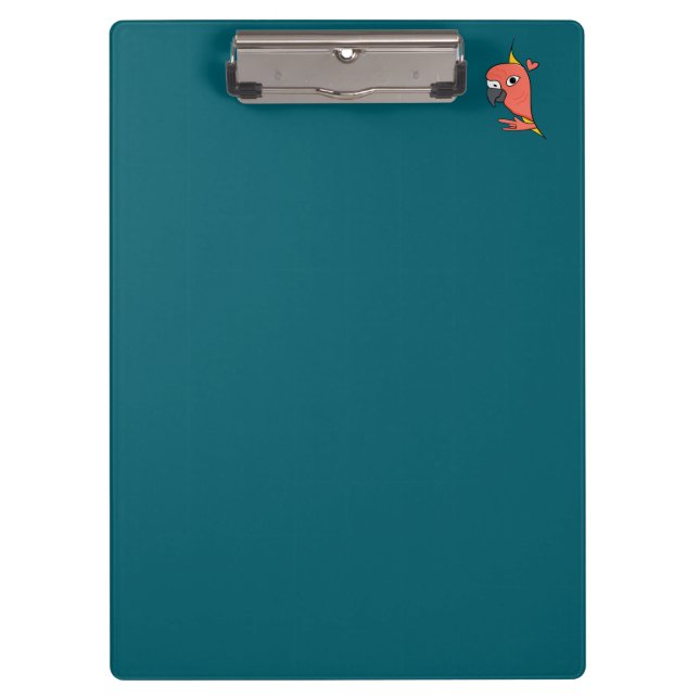 Pranchetas Parrot ASL I Love You - Deaf Culture Design (Frente)