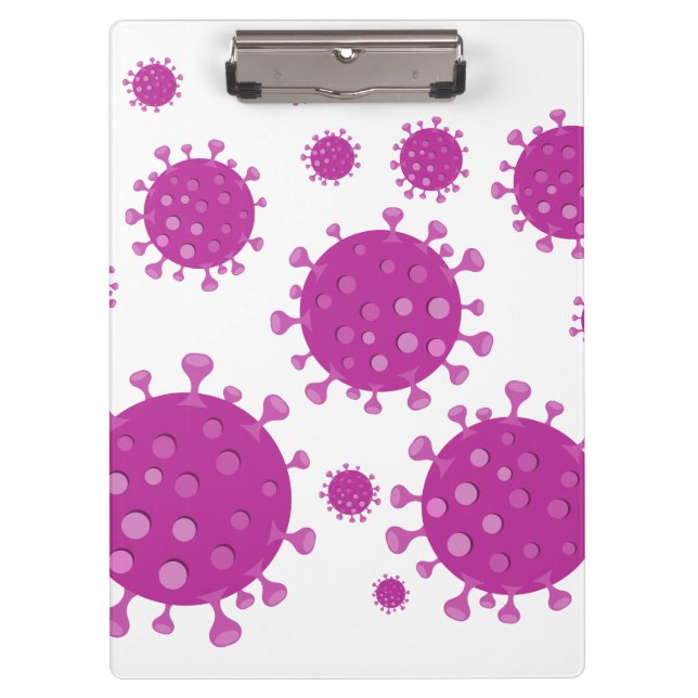 Pranchetas Partícula Viral Roxa (Frente)