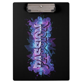 Pranchetas Passion Cyberpunk Typography – Vibrant Modern Word