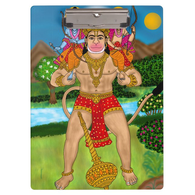 Pranchetas Pasta de Cópia de Hanuman (Frente)