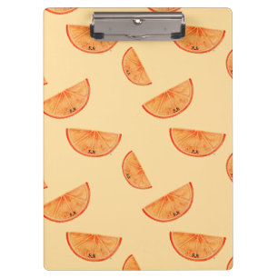 Pranchetas Pastel Orange Kawaii Orange