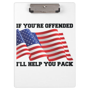 Pranchetas Patriota Americano