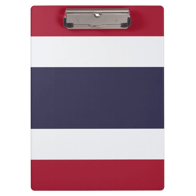 Pranchetas Patriotic Clipboard with flag of Thailand (Frente)
