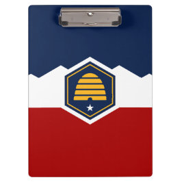Pranchetas Patriotic Clipboard with flag of Utah, USA