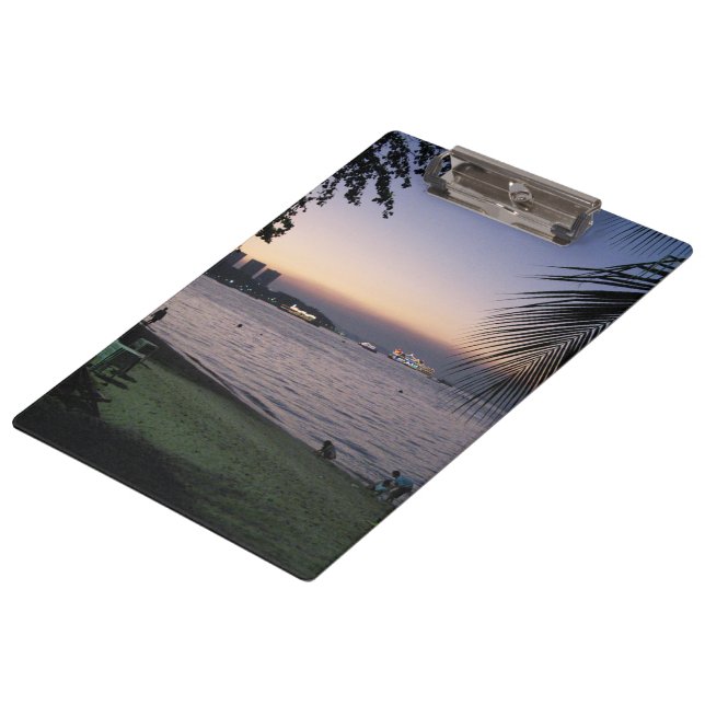 Pranchetas Pattaya Beach Sunset.. Chonburi, Tailândia (Inclinado)