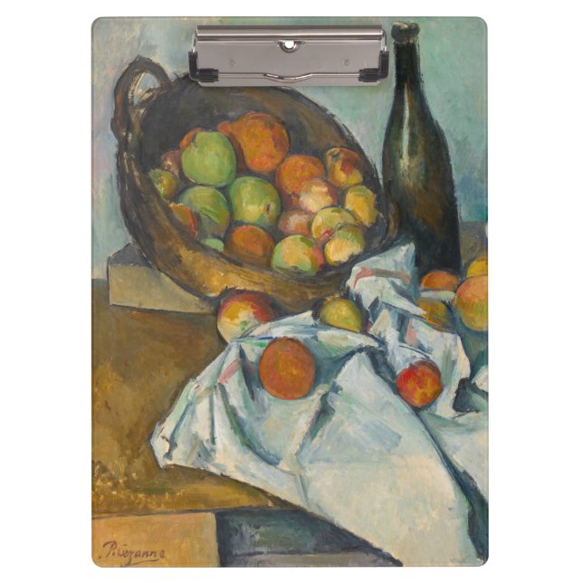 Pranchetas Paul Cezanne - A Cesta das Maçãs (Frente)