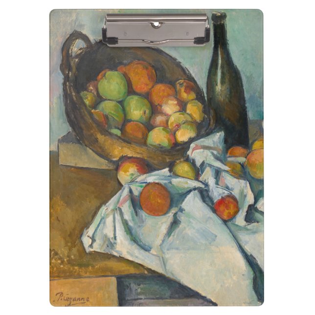 Pranchetas Paul Cezanne - A Cesta de Maçãs (Frente)