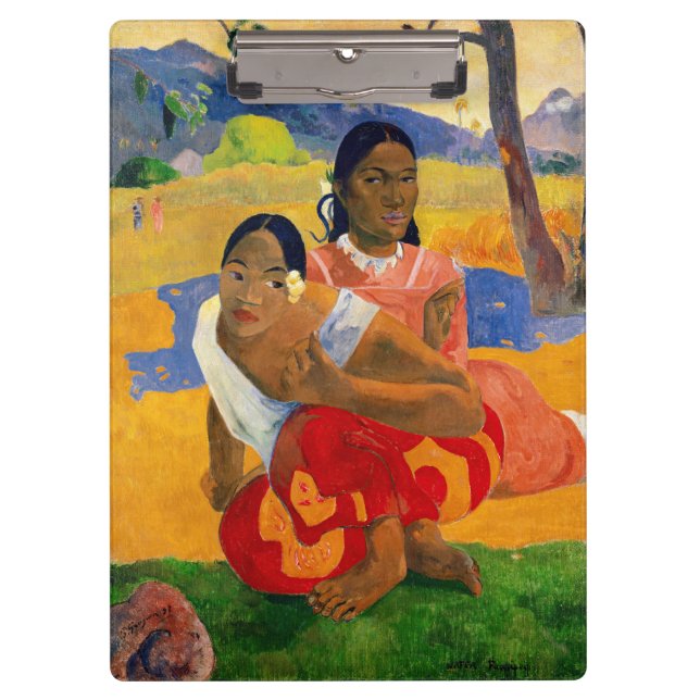 Pranchetas Paul Gauguin - Quando Você Vai Casado? (Frente)