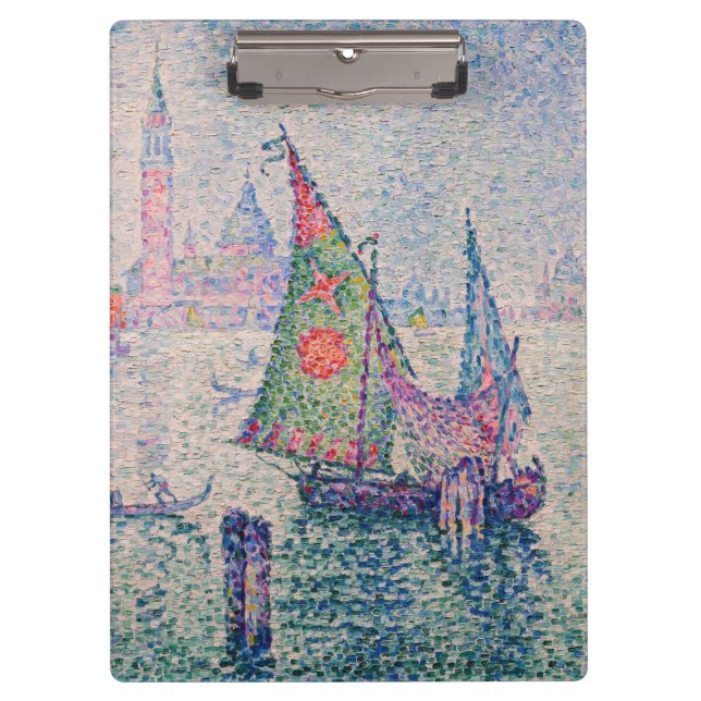 Pranchetas Paul Signac - A vela verde (Frente)