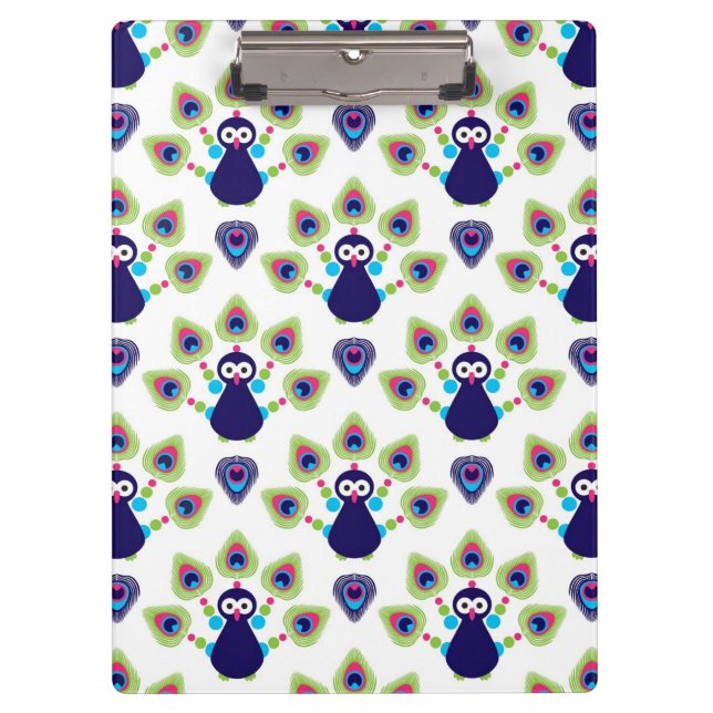 Pranchetas pavão exótico retro de india (Frente)