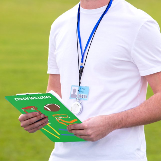 Pranchetas Pavilhão de treinadores de futebol personalizados (Criador carregado)