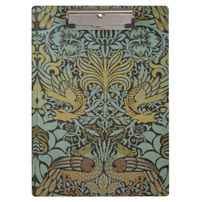 Pranchetas Peacock e Dragon (por William Morris) (Frente)