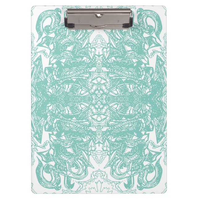 Pranchetas Peça De Grafite Azul E Branco (Frente)