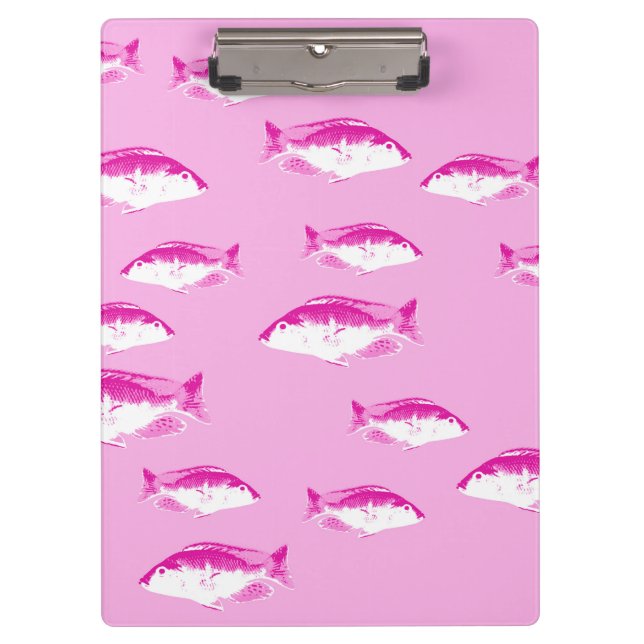 Pranchetas Peixe rosa (Frente)