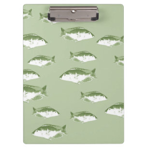 Pranchetas Peixe verde-oliva