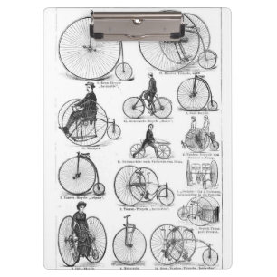 Pranchetas Penny Farthing de Bicicleta de Alta Roda