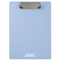 Personalizado Minimalista Moderno azul nome person