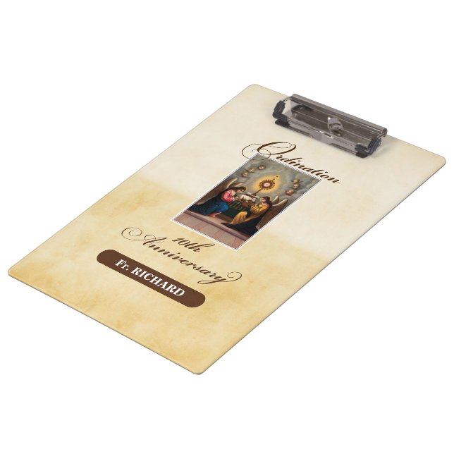 Pranchetas Personalizar, 10ª Ordenação Anniversário (Inclinado)