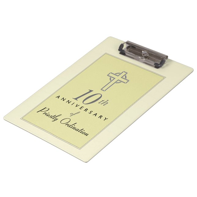 Pranchetas Personalizar, 10º aniversário do Padre Emboscada (Inclinado)