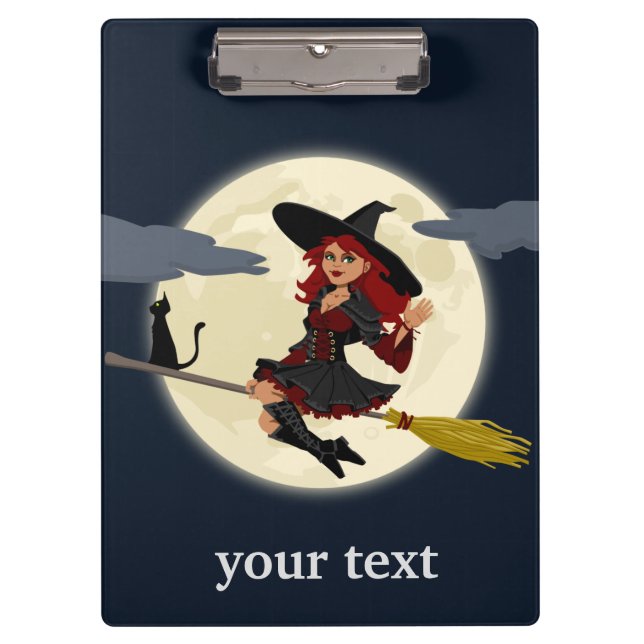 Pranchetas Personalizar Design de Bruxas do Halloween (Frente)