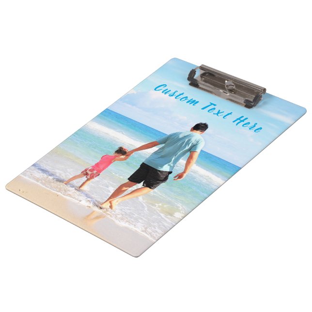 Pranchetas Personalize sua área de transferência de fotos com (Inclinado)