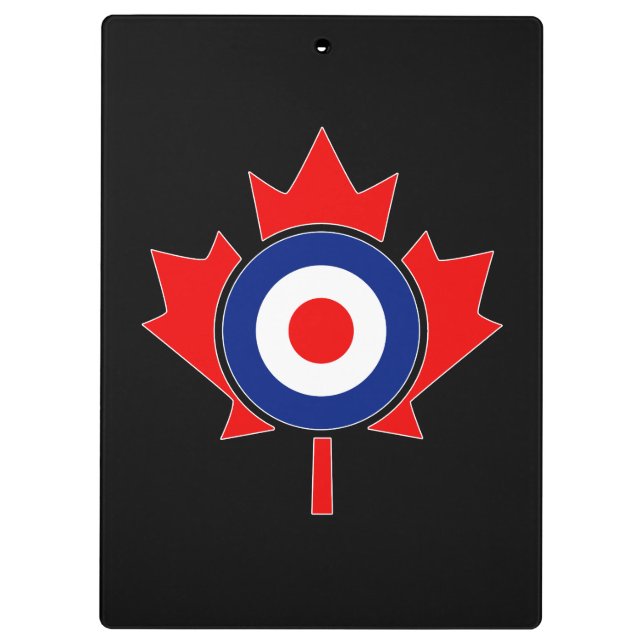 Pranchetas Personalized Maple Leaf Roundel Mod CANADA (Verso)