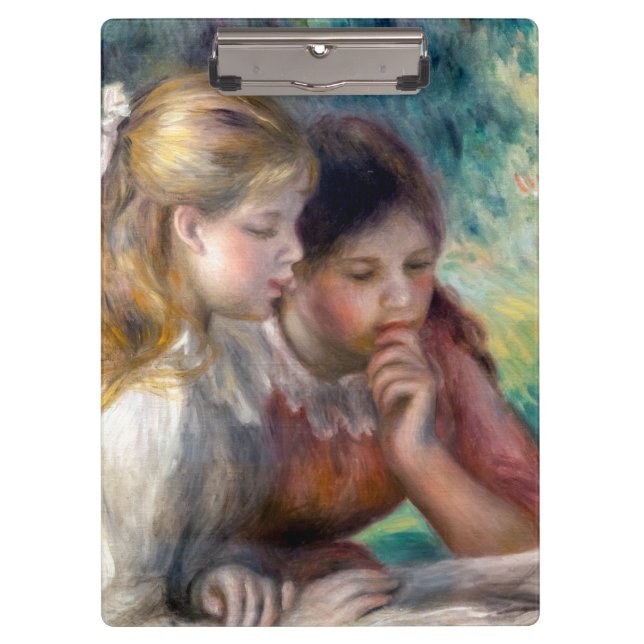 Pranchetas Pierre-Auguste Renoir - A Leitura (Frente)