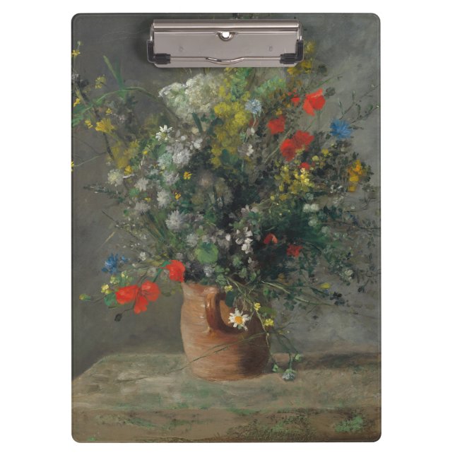 Pranchetas Pierre-Auguste Renoir - Flores num Vase 1866 (Frente)