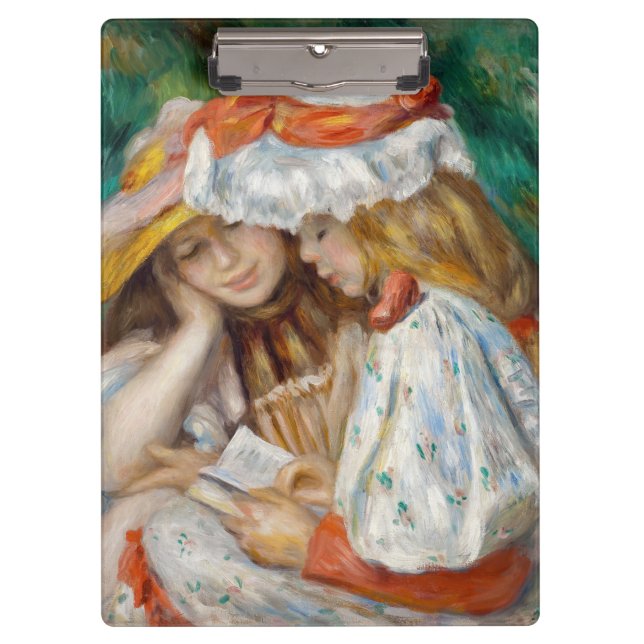 Pranchetas Pierre-Auguste Renoir - Leitura De Duas Raparigas (Frente)