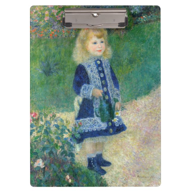 Pranchetas Pierre-Auguste Renoir - Uma garota com uma lata de (Frente)